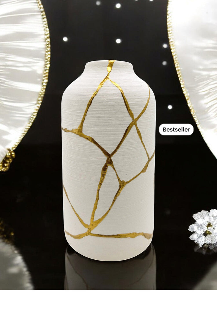 Modern Kintsugi Pottery