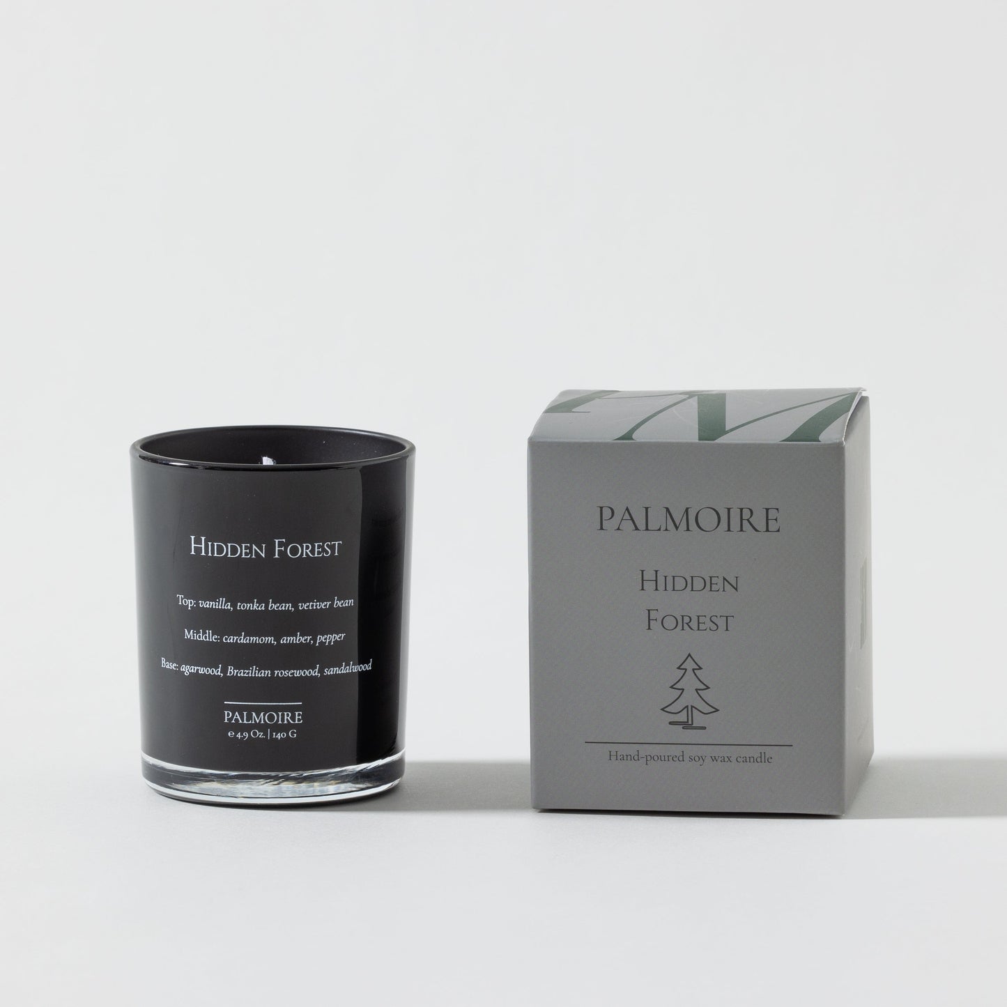 Palmoire Hidden Forest Soy Wax Candle - Facette Gallery
